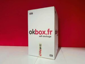 okbox garde meuble Le Mans Nord box stockage Carton 100 verres
