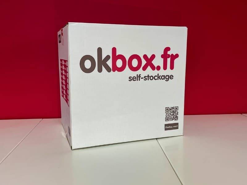 okbox garde meuble Le Mans Nord box stockage Carton petit modele