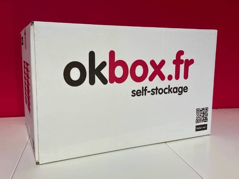 okbox garde meuble Le Mans Nord box stockage Carton standard